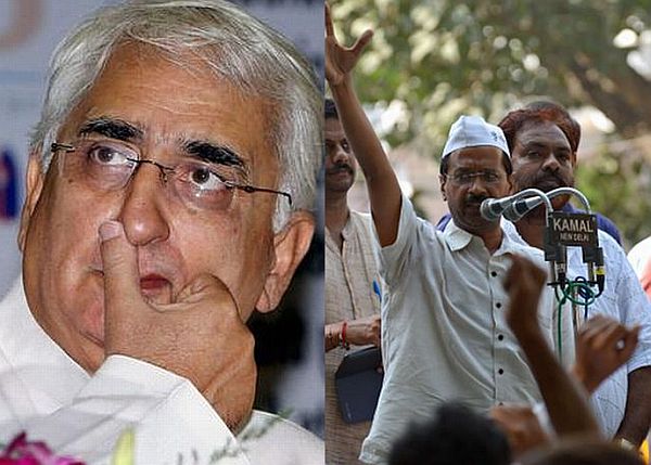 Khursheed angry kejriwal, Kejriwal-Khurshid feud, Salman Khurshid remarks, Farrukhabad demonstration, India Against Corruption, UPA scams, congress elephant, khursheed say kejriwal